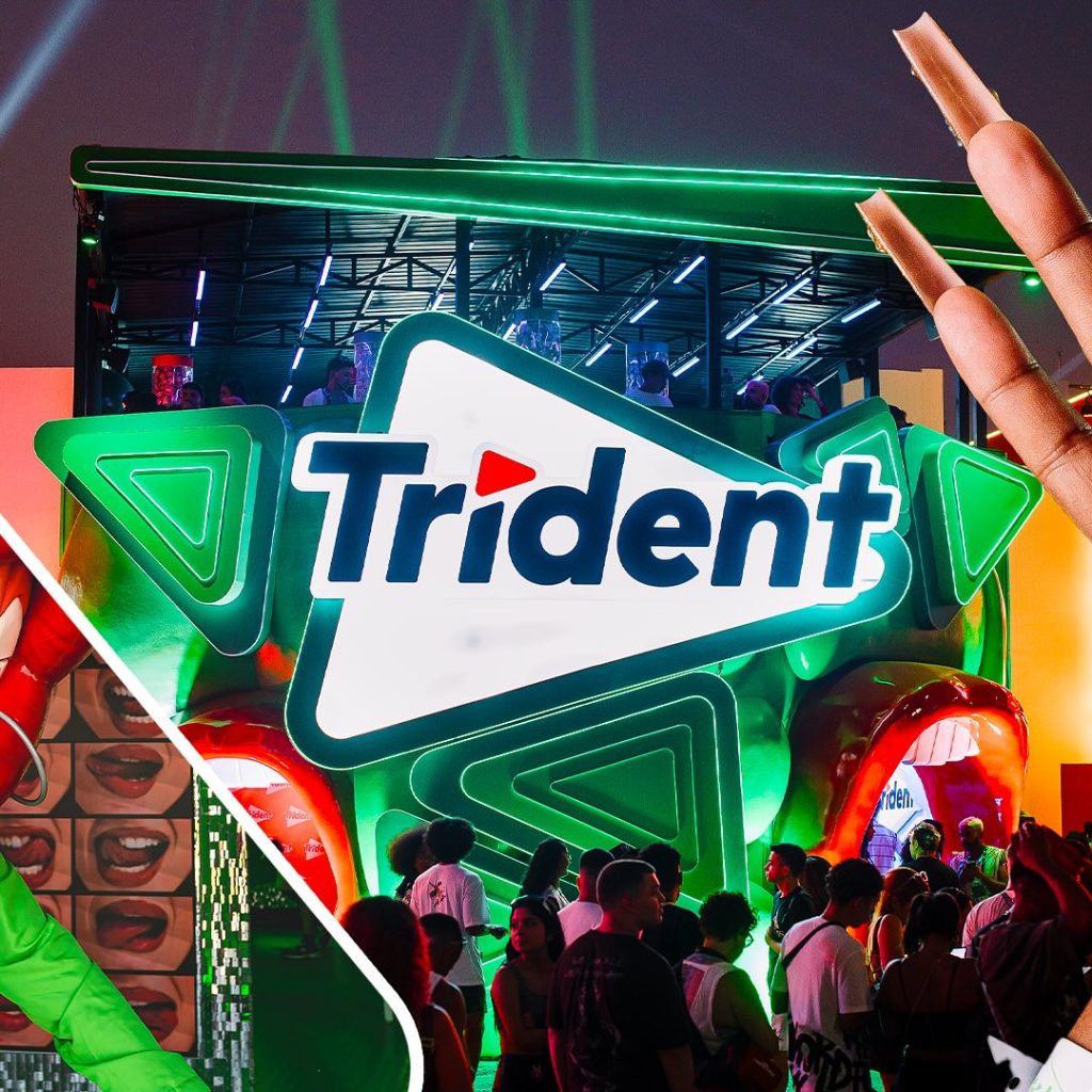 Stand da Trident no rock in rio